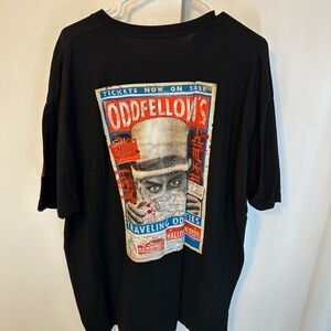 Oddfellows Black Graphic Tee